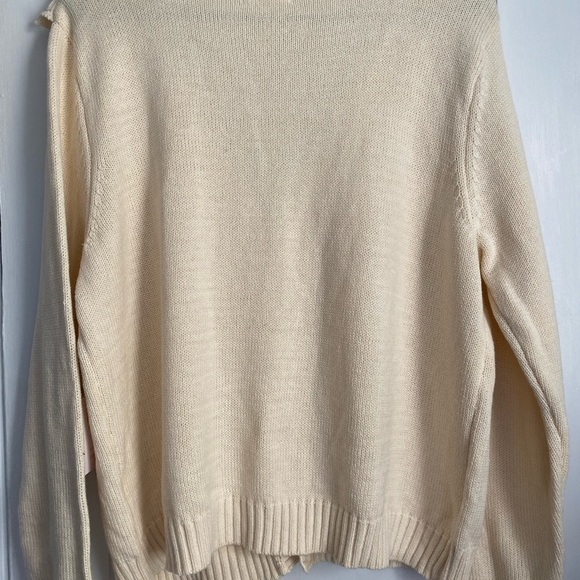 NWT - Women's LC Lauren Conrad Ruffle
Pointelle Cardigan, Size: XXL - Picture 4 of 10